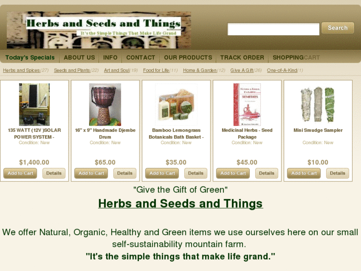 www.herbsandseedsandthings.com