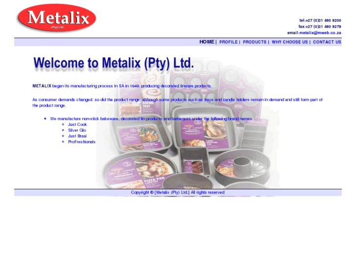 www.metalix.co.za