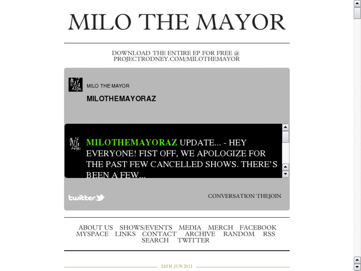 www.milothemayor.com