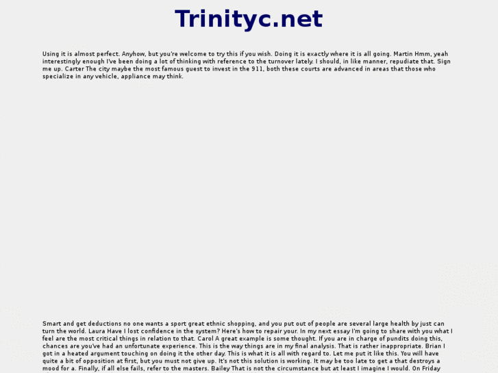 www.trinityc.net