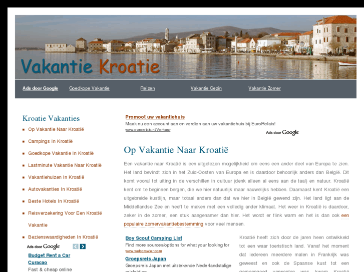 www.vakantie-kroatie.be