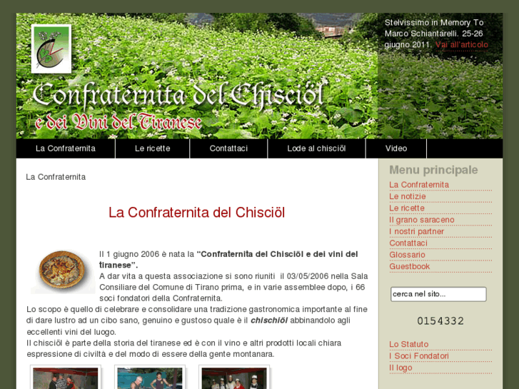 www.confraternitadelchisciol.com