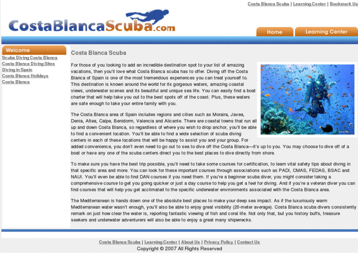 www.costablancascuba.com