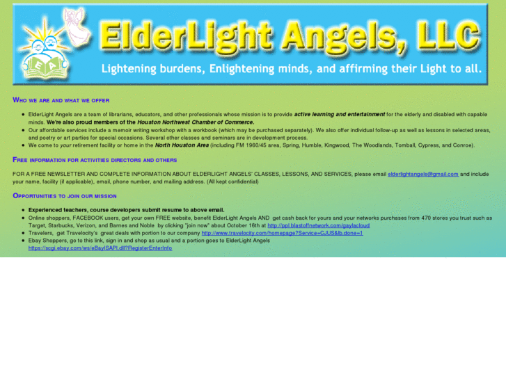 www.elderlightangels.com