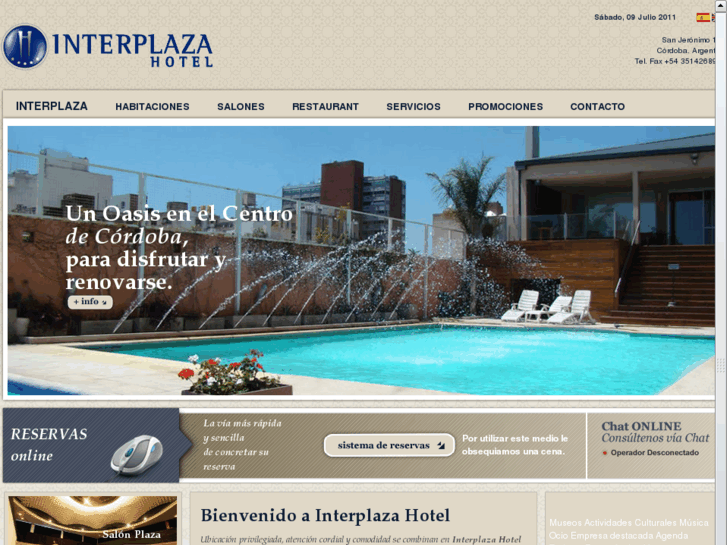 www.interplazahotel.com.ar