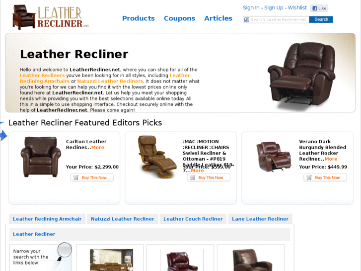 www.leatherrecliner.net