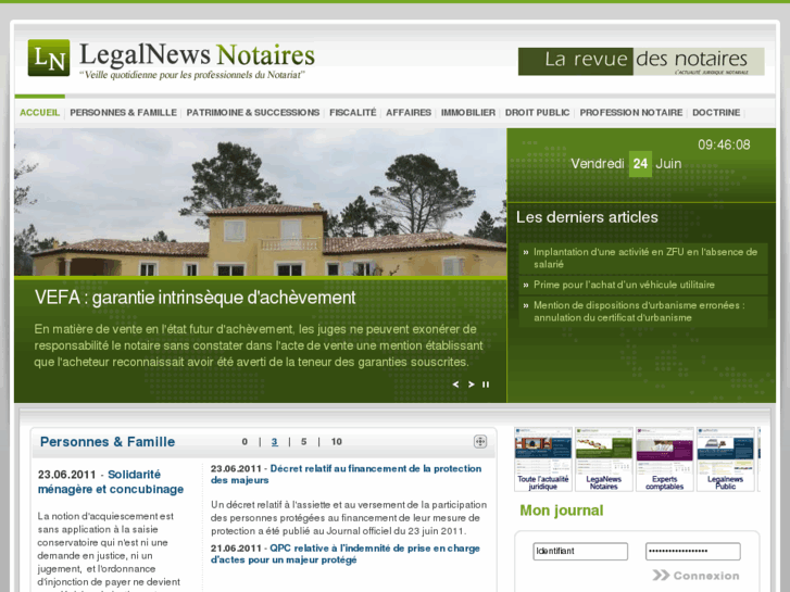 www.legalnewsnotaires.fr