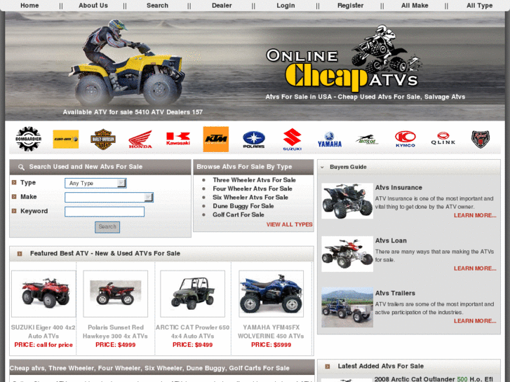 www.onlinecheapatvs.com