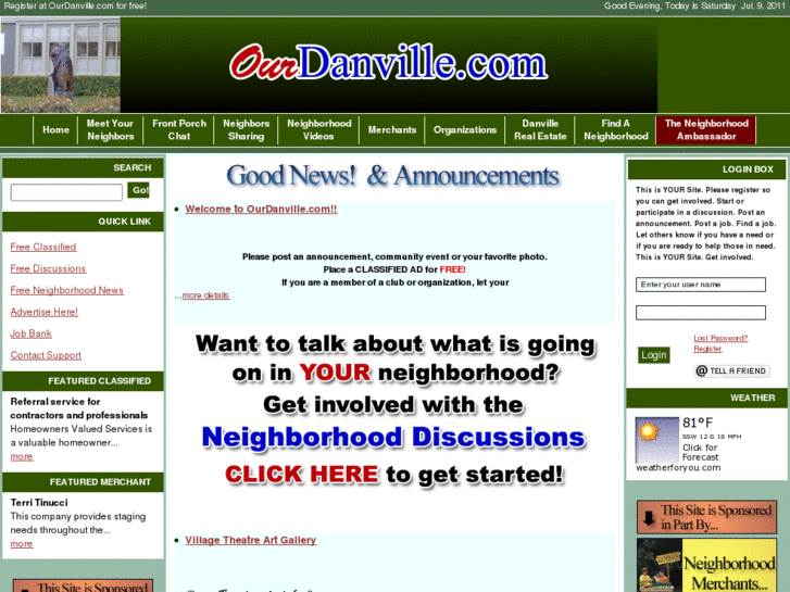 www.ourdanville.com