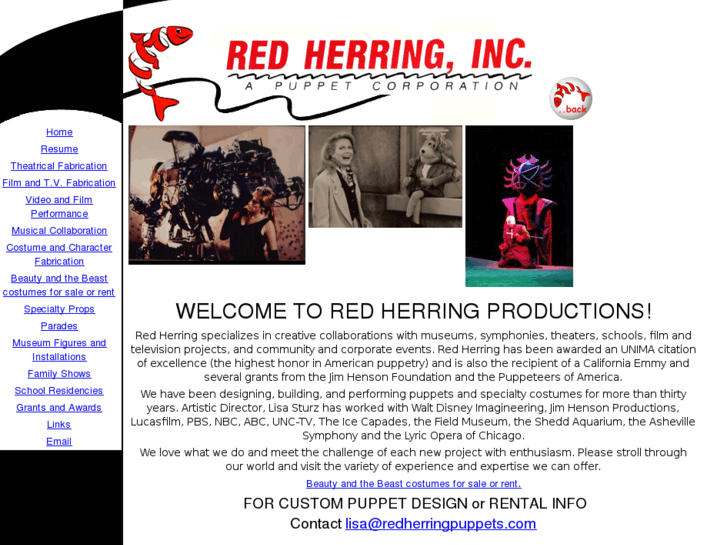 www.redherringpuppets.com