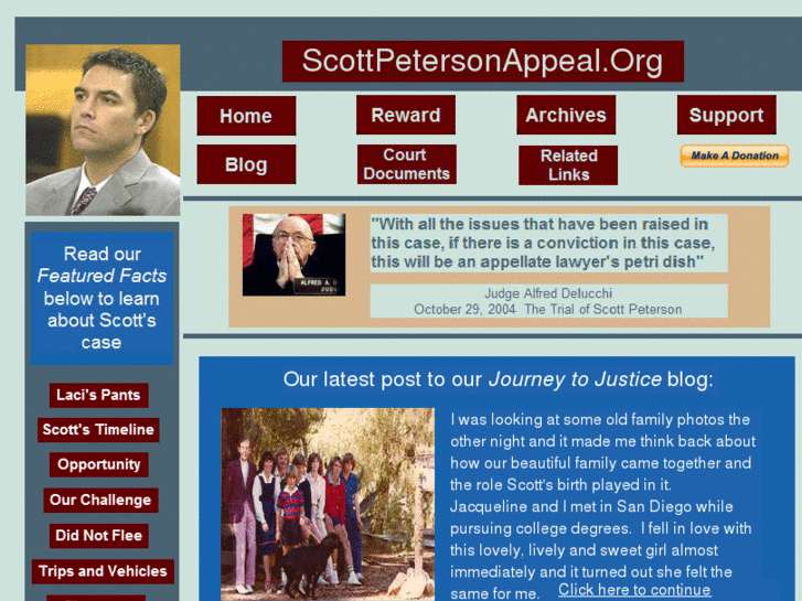 www.scottpetersonappeal.org