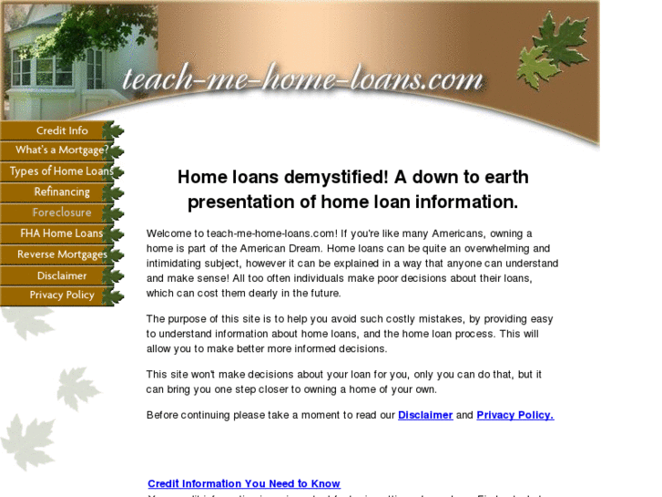 www.teach-me-home-loans.com