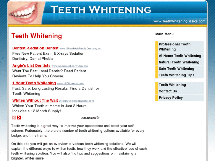 www.teethwhiteningbasics.com