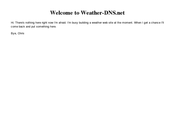 www.weather-dns.net