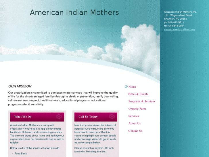 www.americanindianmothers.com