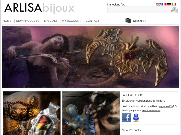 www.arlisa-bijoux.com