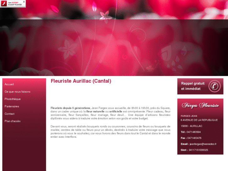 www.fleuriste-aurillac.fr