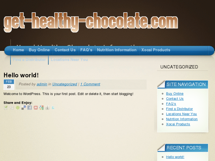 www.get-healthy-chocolate.com