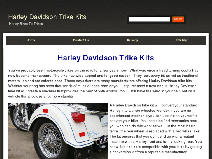 www.harleydavidsontrikekits.com