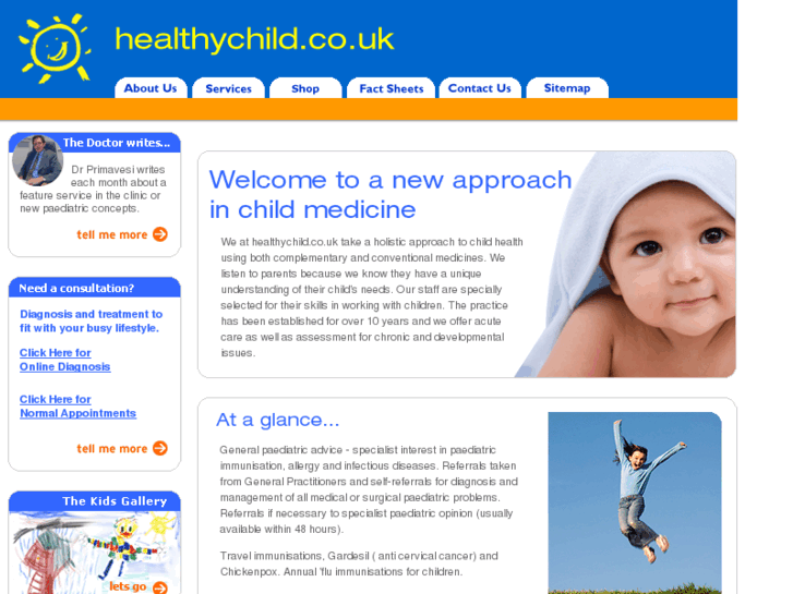 www.healthychild.co.uk