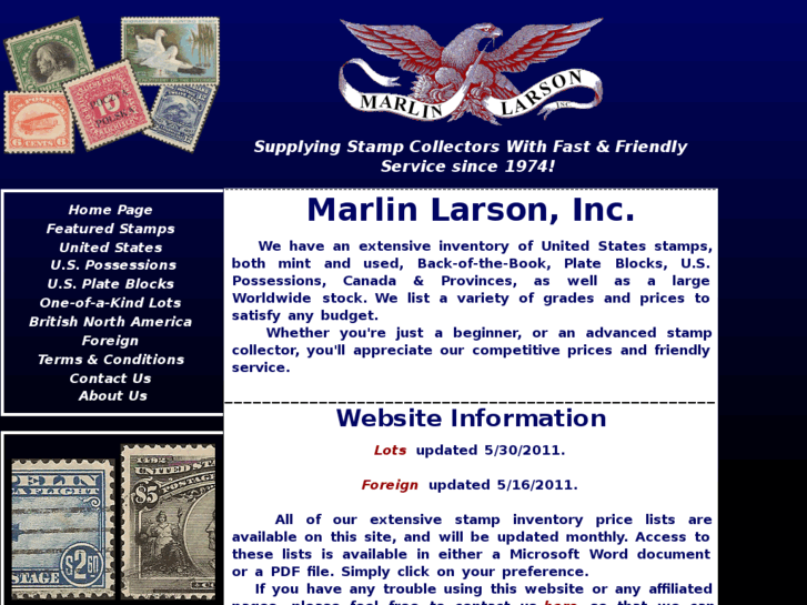 www.larsonstamps.com