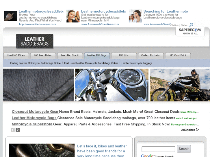 www.leathermotorcyclesaddlebags.net