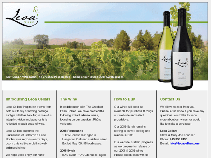 www.leoacellars.com