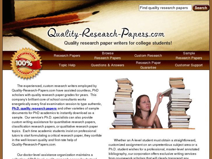 www.quality-research-papers.com