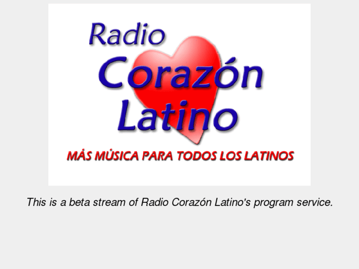 www.radiocorazonlatino.com