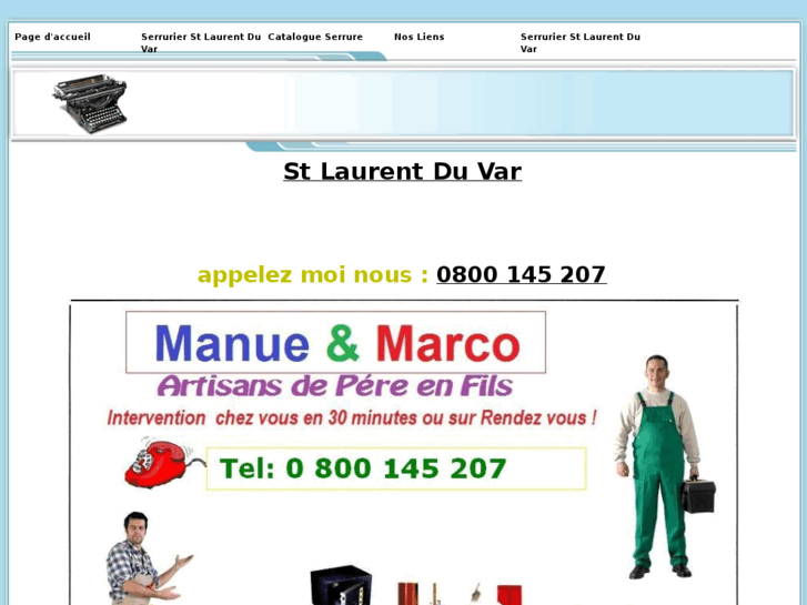 www.serrurierstlaurentduvar.net