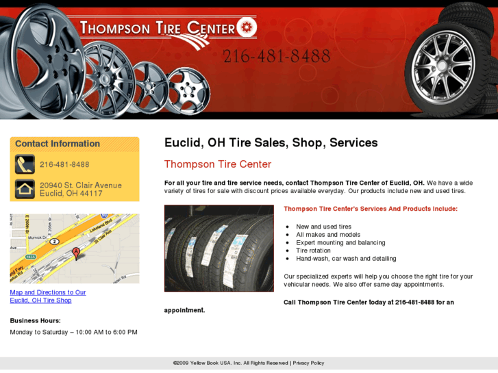 www.thompsontirecenter.com