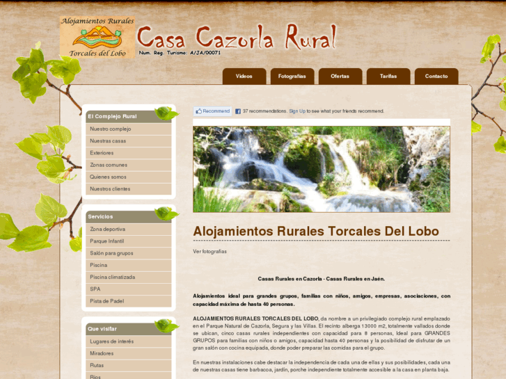 www.casacazorlarural.com