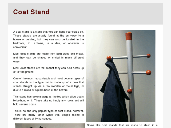 www.coatstand.net