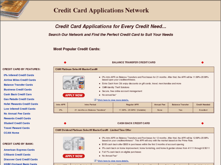 www.creditcardapplicationsnetwork.com