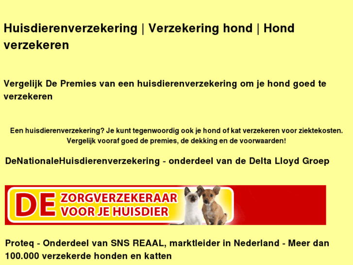 www.hondenverzekeraar.nl