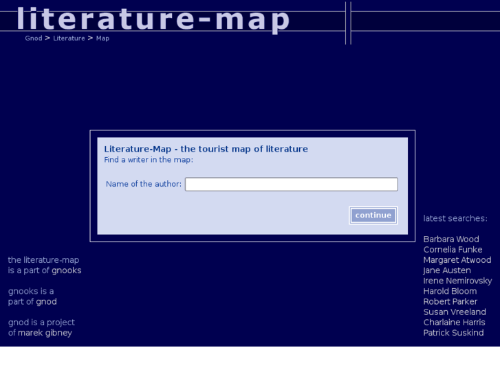 www.literature-map.com