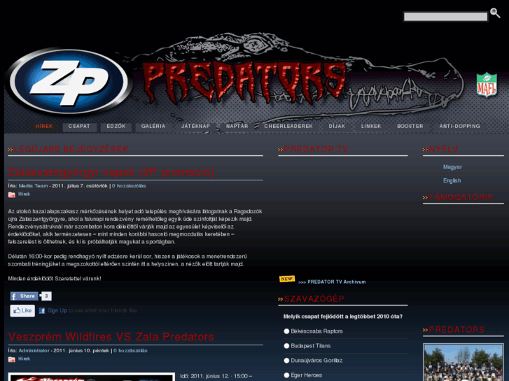 www.predators.hu