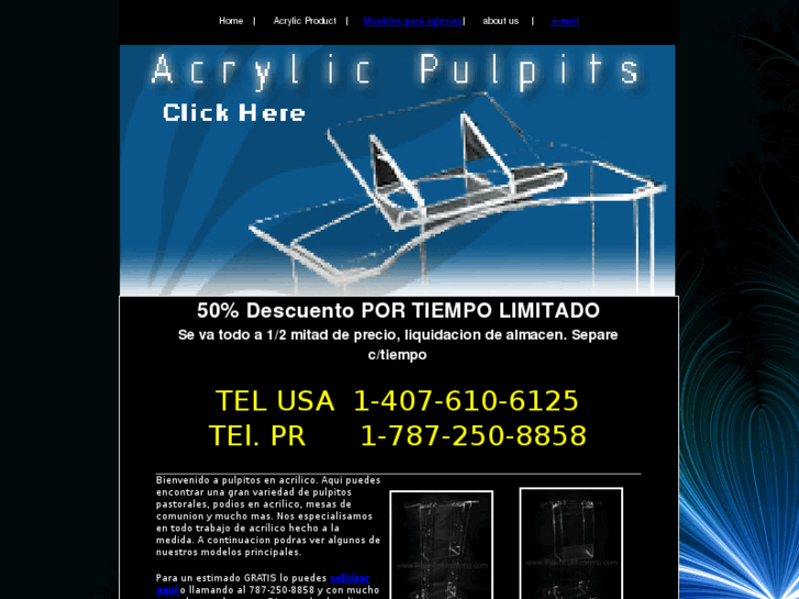 www.pulpitoenacrilico.com