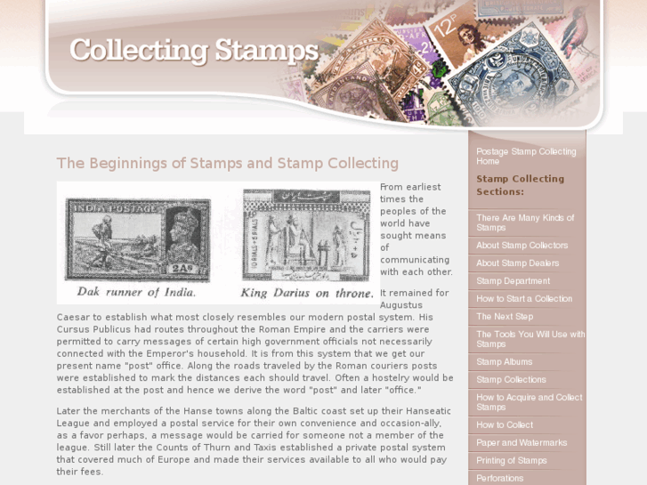 www.collecting-stamps.com