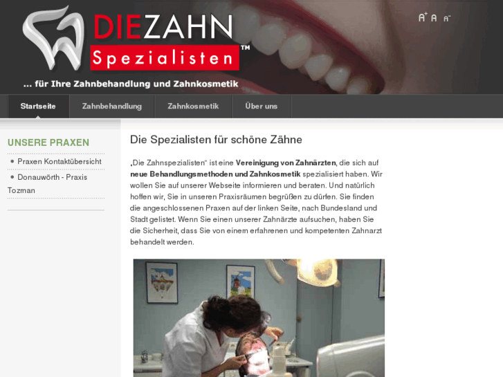 www.diezahnspezialisten.com