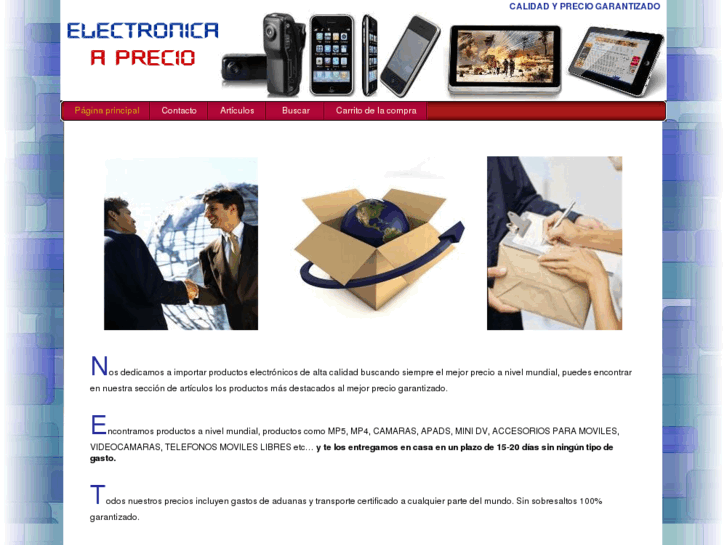 www.electronicaaprecio.com