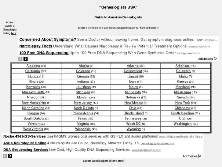 www.genealogistsusa.com