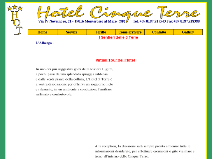 www.hotel5terre.com