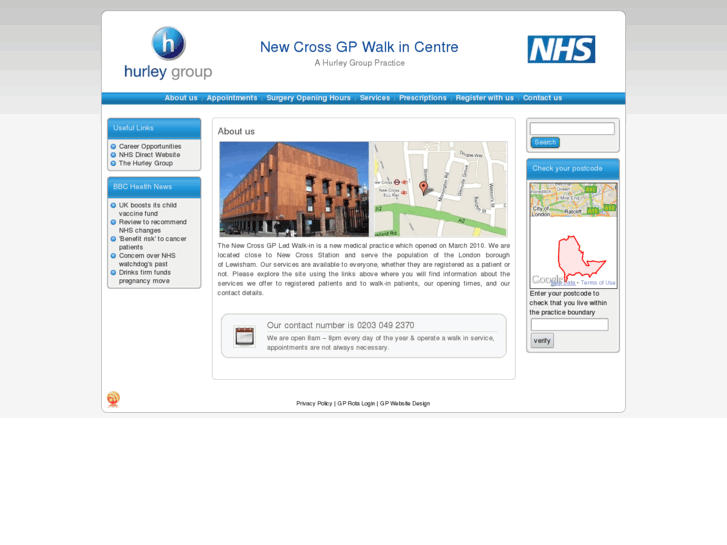 www.newcrossgpwalkin.co.uk