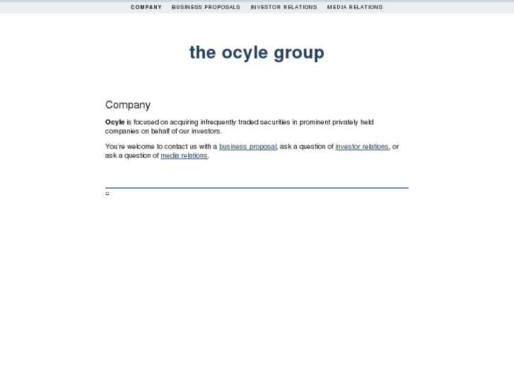 www.ocyle.com