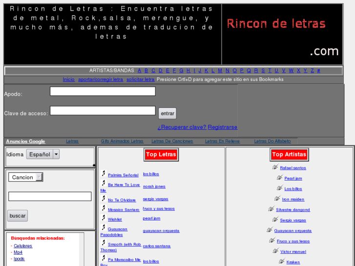 www.rincondeletras.com