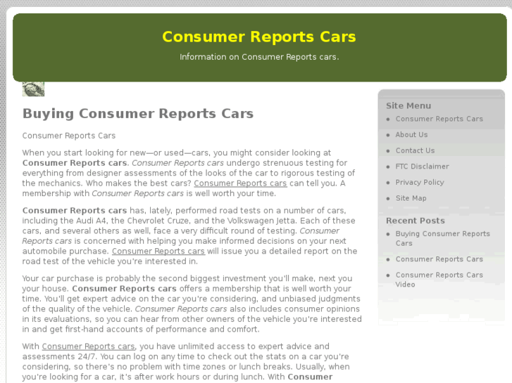 www.consumerreportscars.net