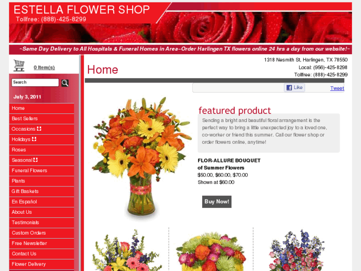 www.estellaflowershop.com