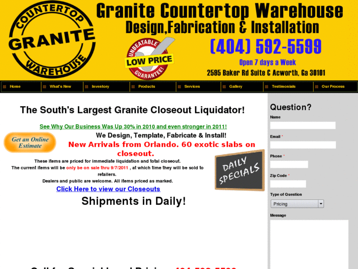 www.granitecountertopwarehouse.com