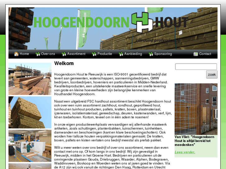 www.hoogendoornhout.nl